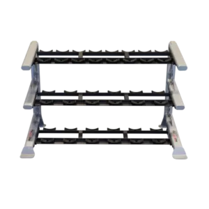 BODY SOLID 3 TIER SADDLE DUMBBELL RACK