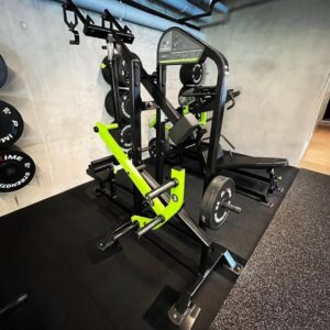 Prime Fitness Plate Loaded Lat Pulldown  for sale